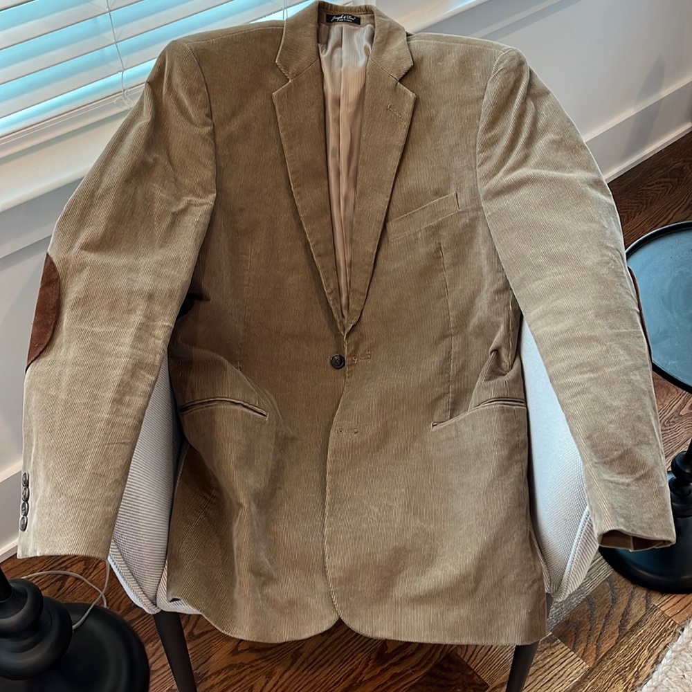 Joseph and Feiss Corduroy Blazer